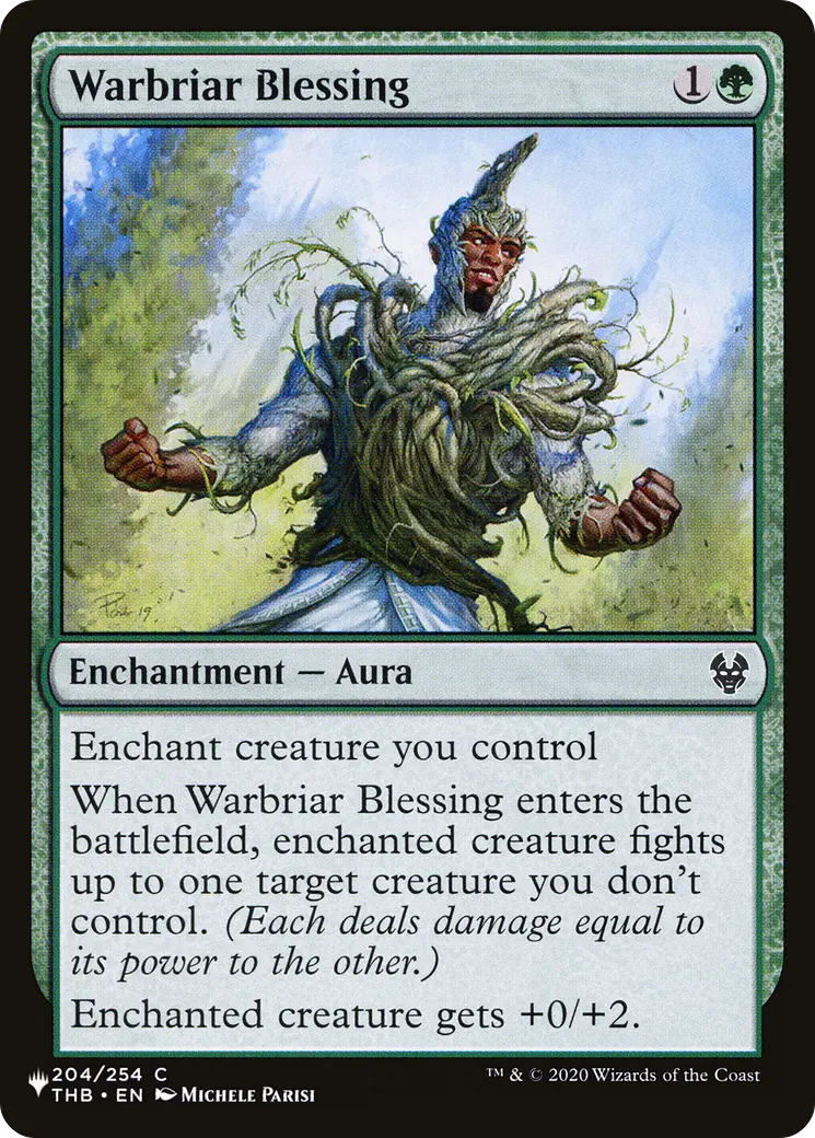 Warbriar Blessing [The List] 1
