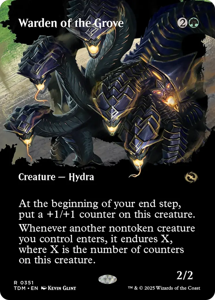 Warden Of The Grove (Borderless) [Tarkir: Dragonstorm] 1