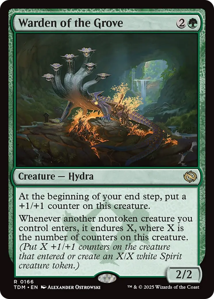 Warden Of The Grove [Tarkir: Dragonstorm] 1