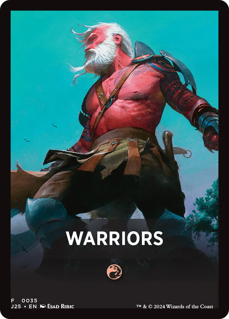 Warriors Theme Card [Foundations Jumpstart Front Cards] 1