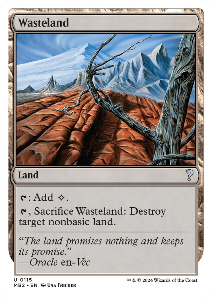 Wasteland [Mystery Booster 2] 1