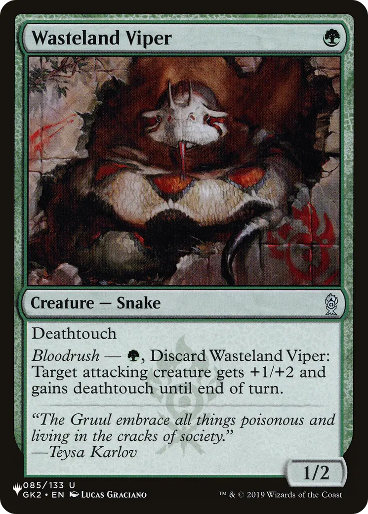 Wasteland Viper [The List] 1
