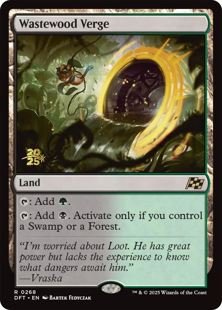 Wastewood Verge [Aetherdrift Prerelease Promos] 1