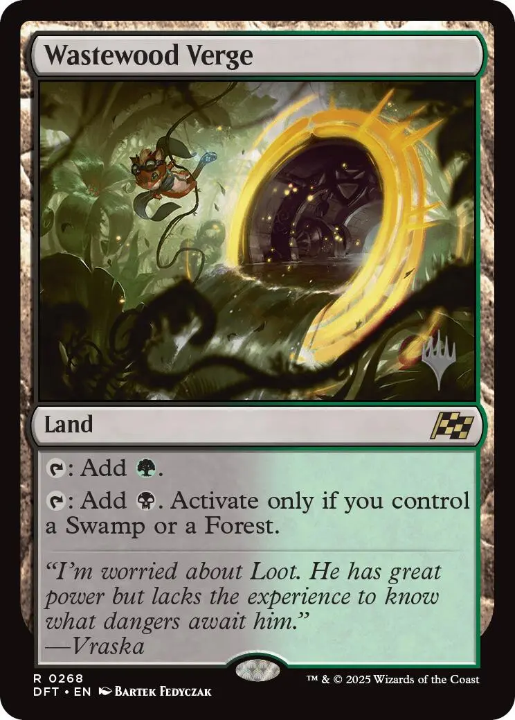 Wastewood Verge (Promo Pack) [Aetherdrift Promos] 1