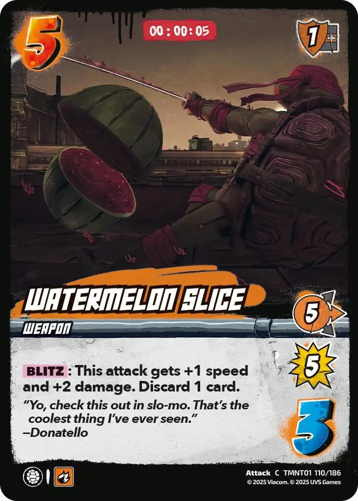 Watermelon Slice - Teenage Mutant Ninja Turtles (Tmnt) 1