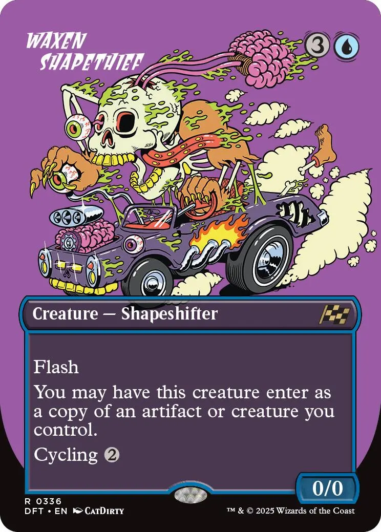 Waxen Shapethief (Borderless) [Aetherdrift] 1