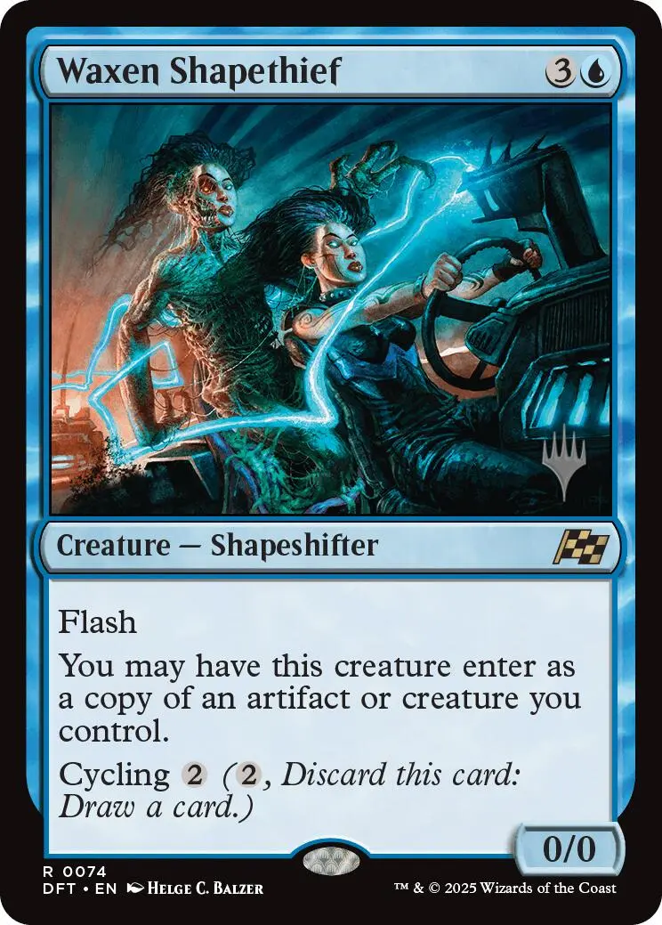 Waxen Shapethief (Promo Pack) [Aetherdrift Promos] 1