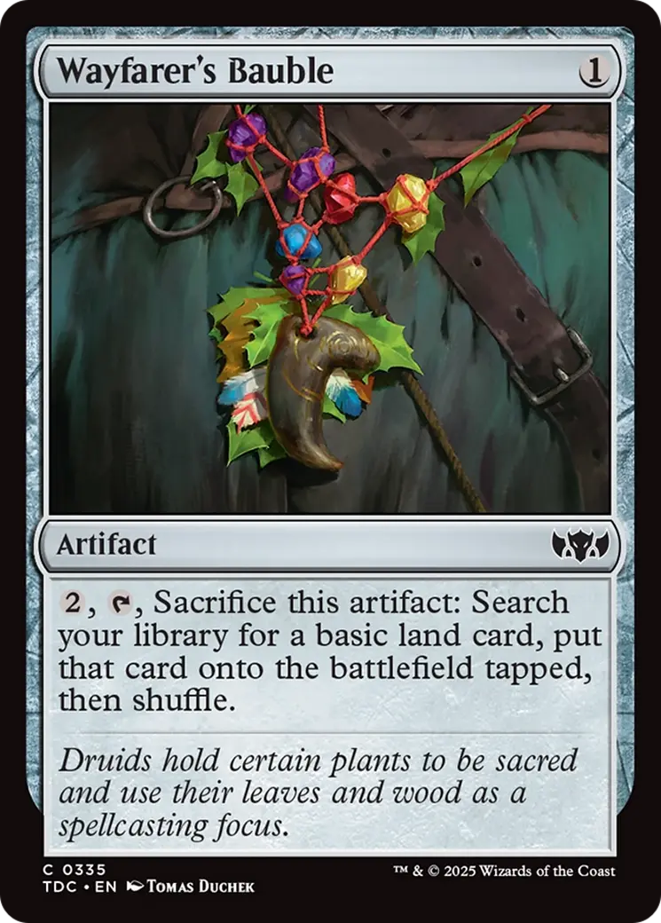 Wayfarer's Bauble [Tarkir: Dragonstorm Commander] 1
