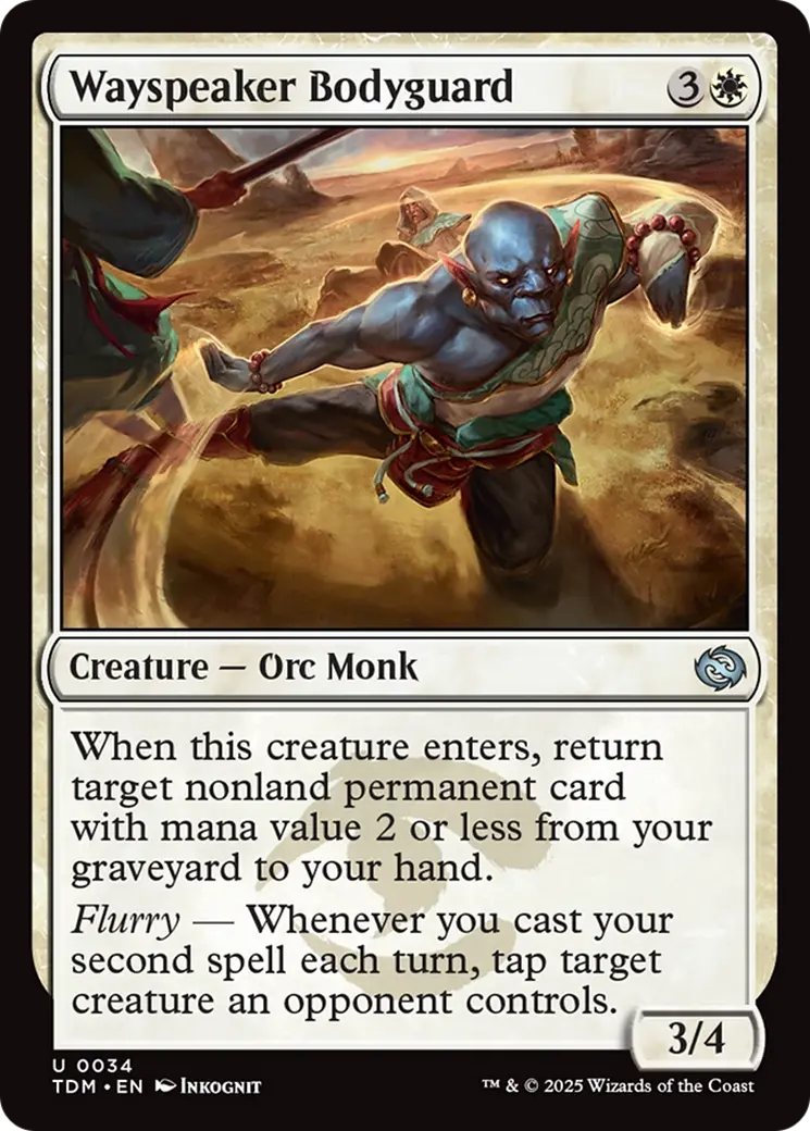 Wayspeaker Bodyguard [Tarkir: Dragonstorm] 1
