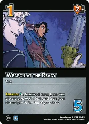 Weapon At The Ready 1