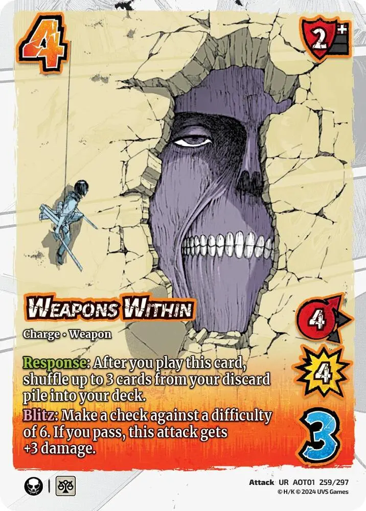 Weapons Within - Foil 1