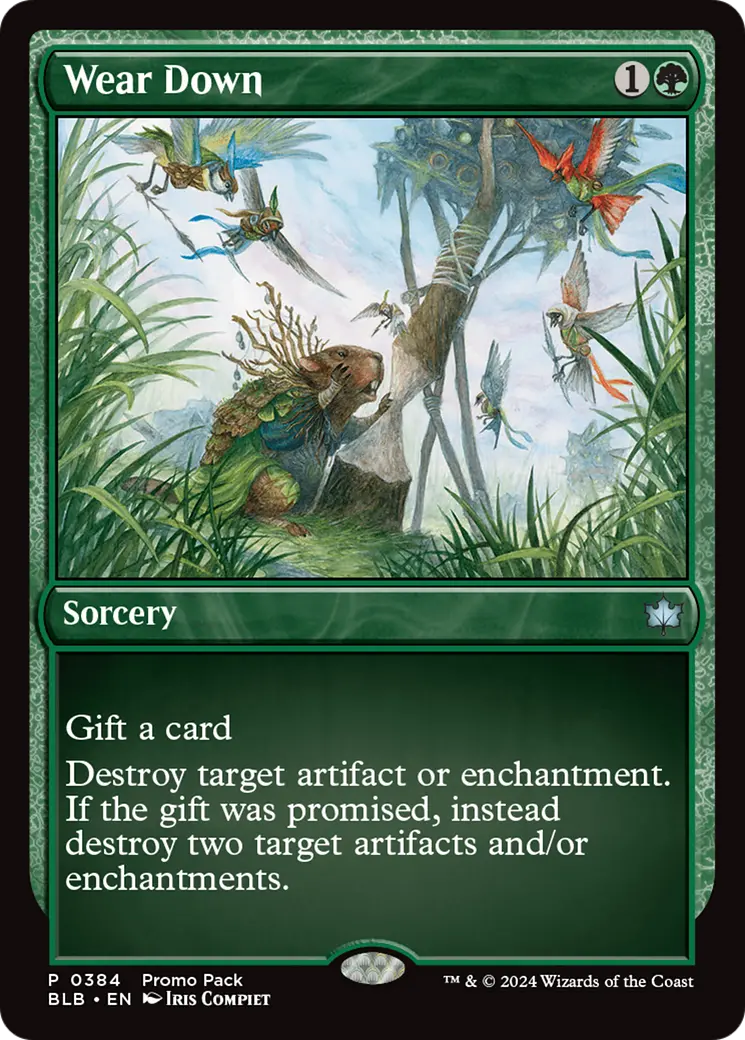 Wear Down [Bloomburrow Promos] 1
