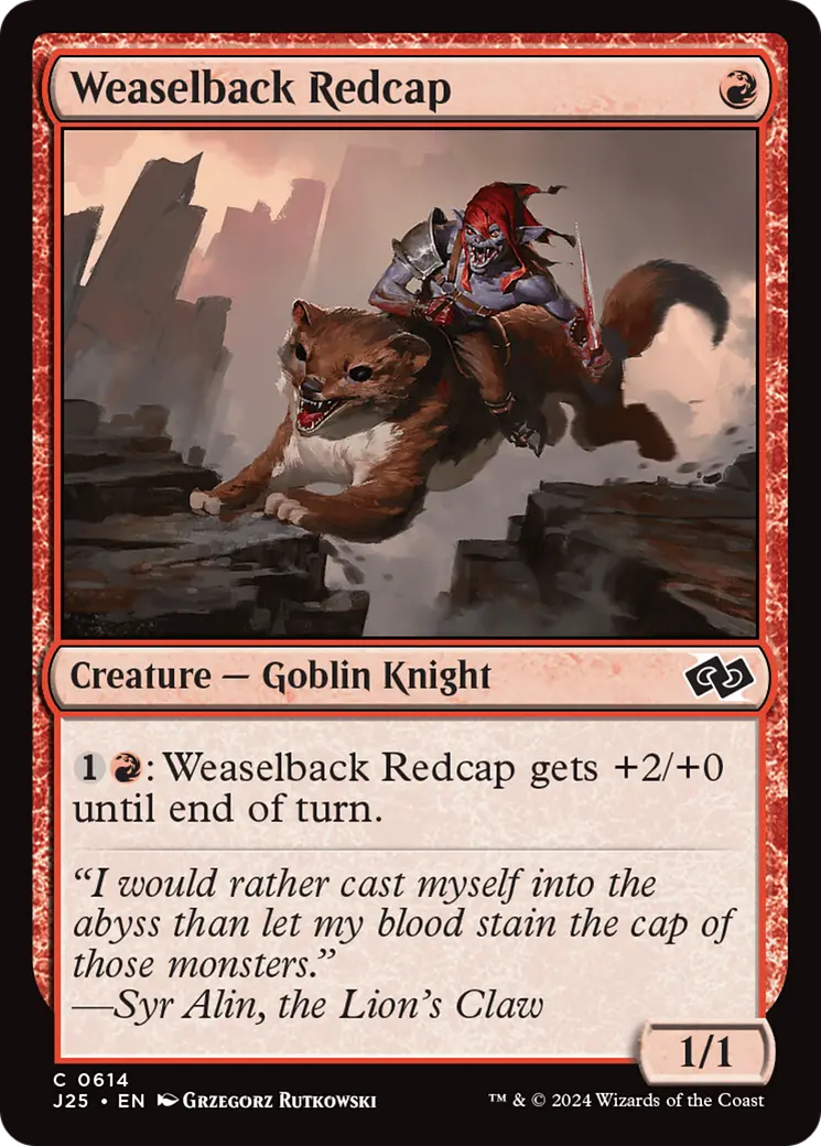 Weaselback Redcap [Foundations Jumpstart] 1
