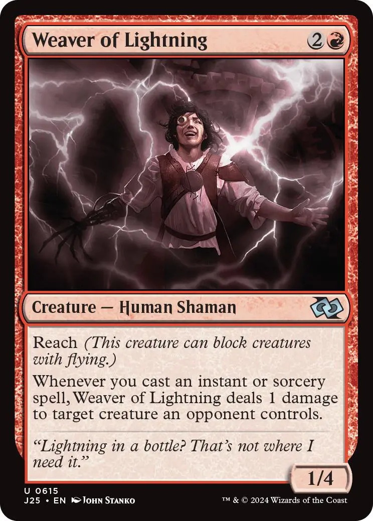 Weaver Of Lightning [Foundations Jumpstart] 1