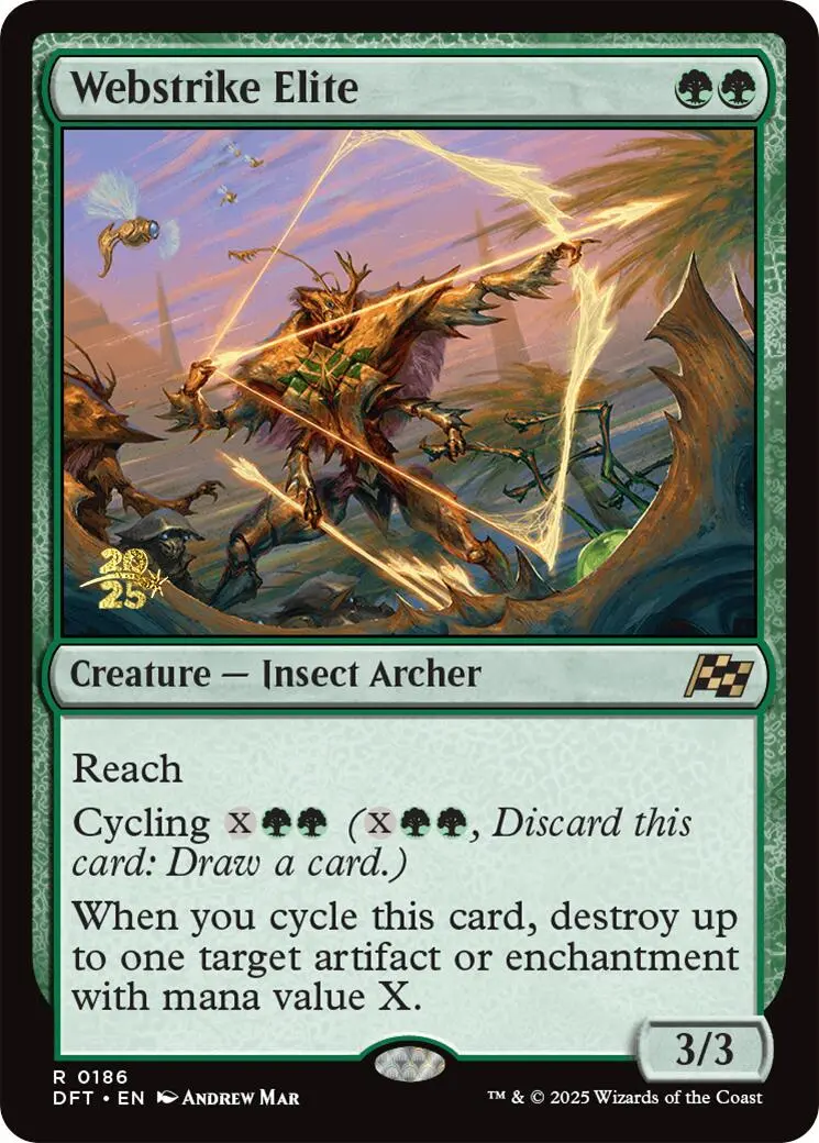 Webstrike Elite [Aetherdrift Prerelease Promos] 1