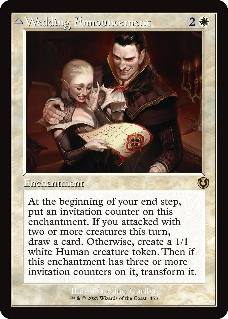 Wedding Announcement // Wedding Festivity (Retro Frame) [Innistrad Remastered] 1