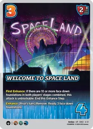 Welcome To Space Land - Foil 1