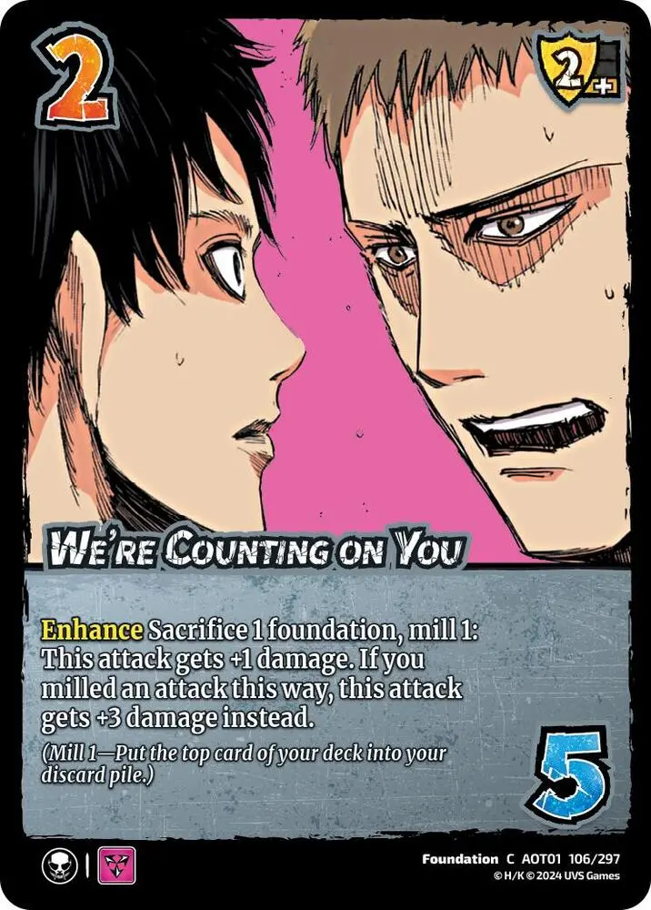 We're Counting On You - Attack On Titan: Battle For Humanity (Aot1) 1