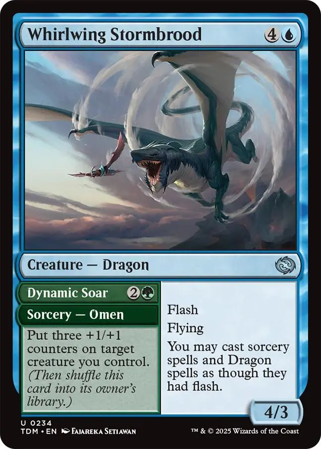 Whirlwing Stormbrood [Tarkir: Dragonstorm] 1