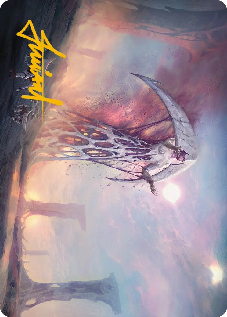 White Sun's Twilight Art Card (Gold-Stamped Signature) [Phyrexia: All Will Be One Art Series] 1