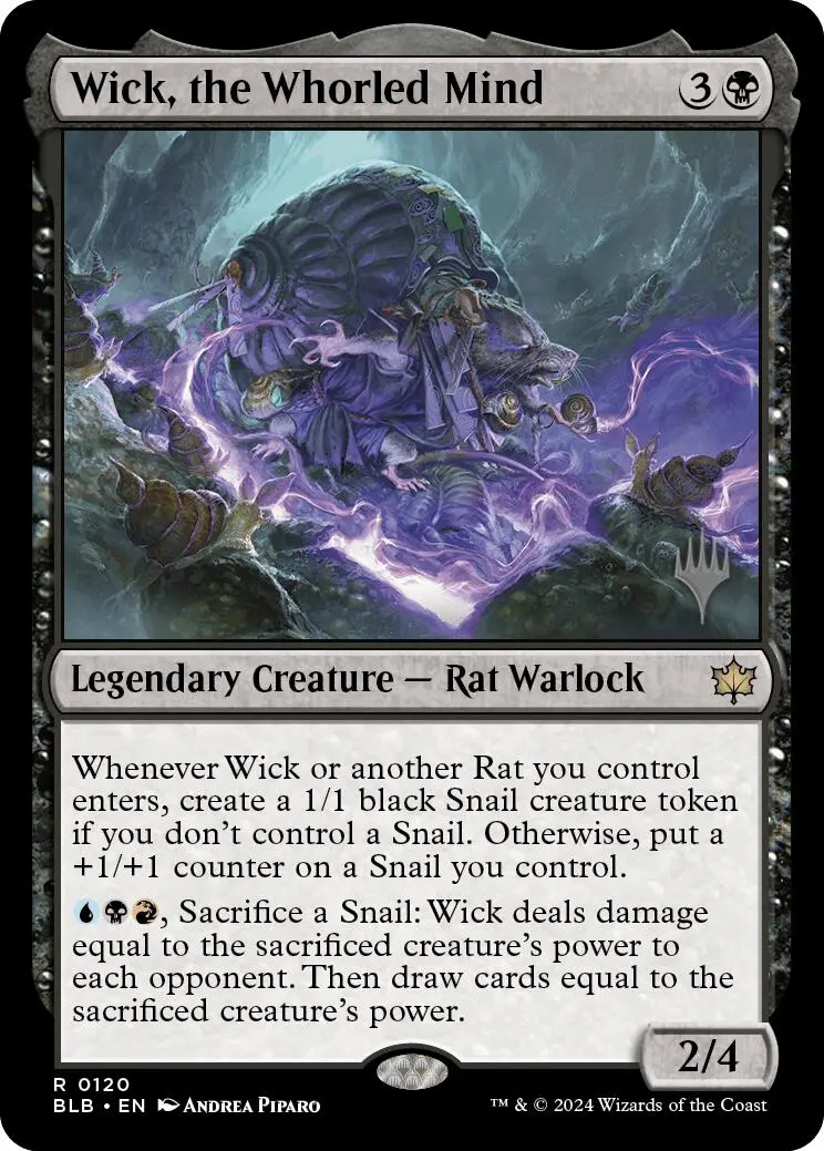 Wick, The Whorled Mind (Promo Pack) [Bloomburrow Promos] 1