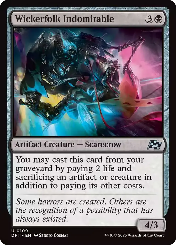 Wickerfolk Indomitable [Aetherdrift] 1
