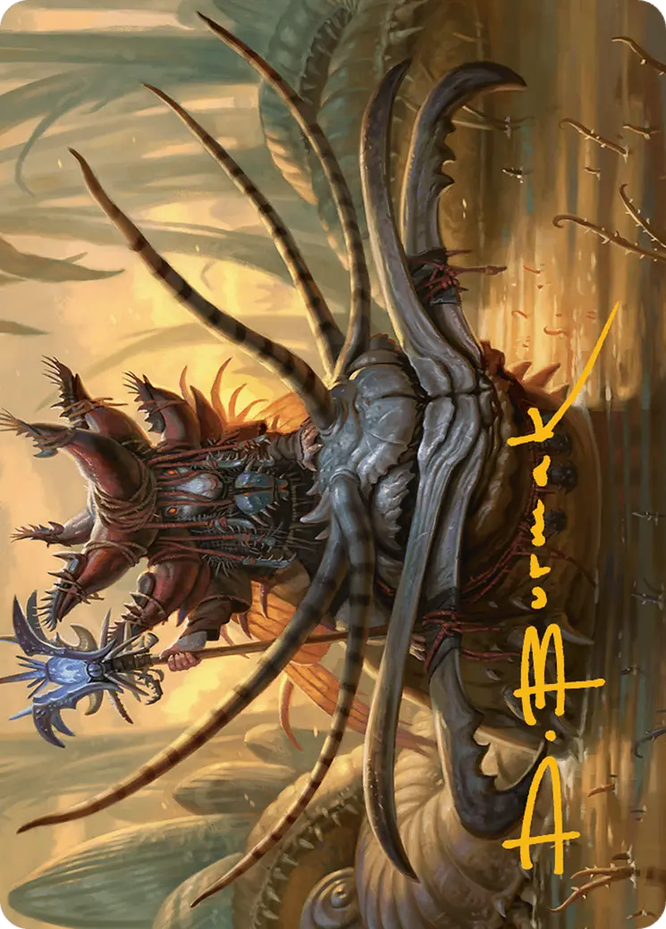 Wick's Patrol Art Card (Gold-Stamped Signature) [Bloomburrow Art Series] 1