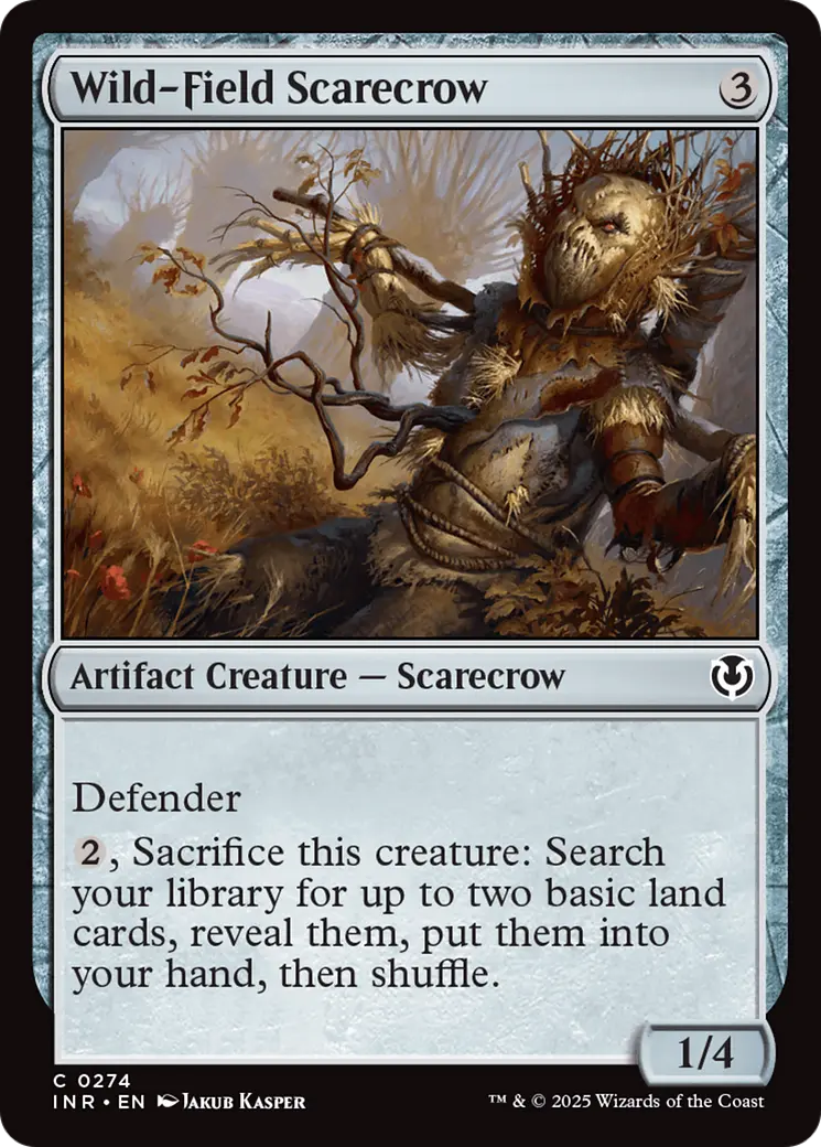Wild-Field Scarecrow [Innistrad Remastered] 1