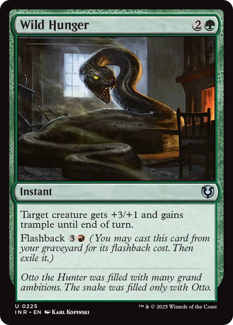 Wild Hunger [Innistrad Remastered] 1