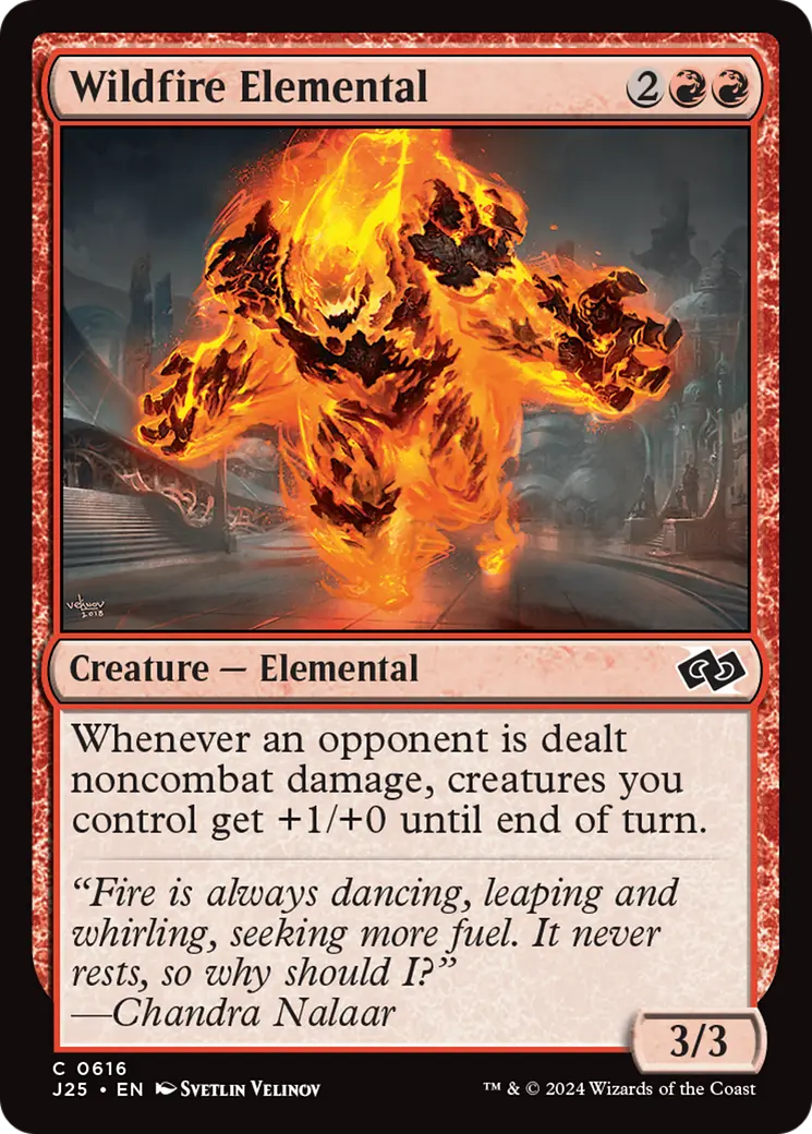 Wildfire Elemental [Foundations Jumpstart] 1