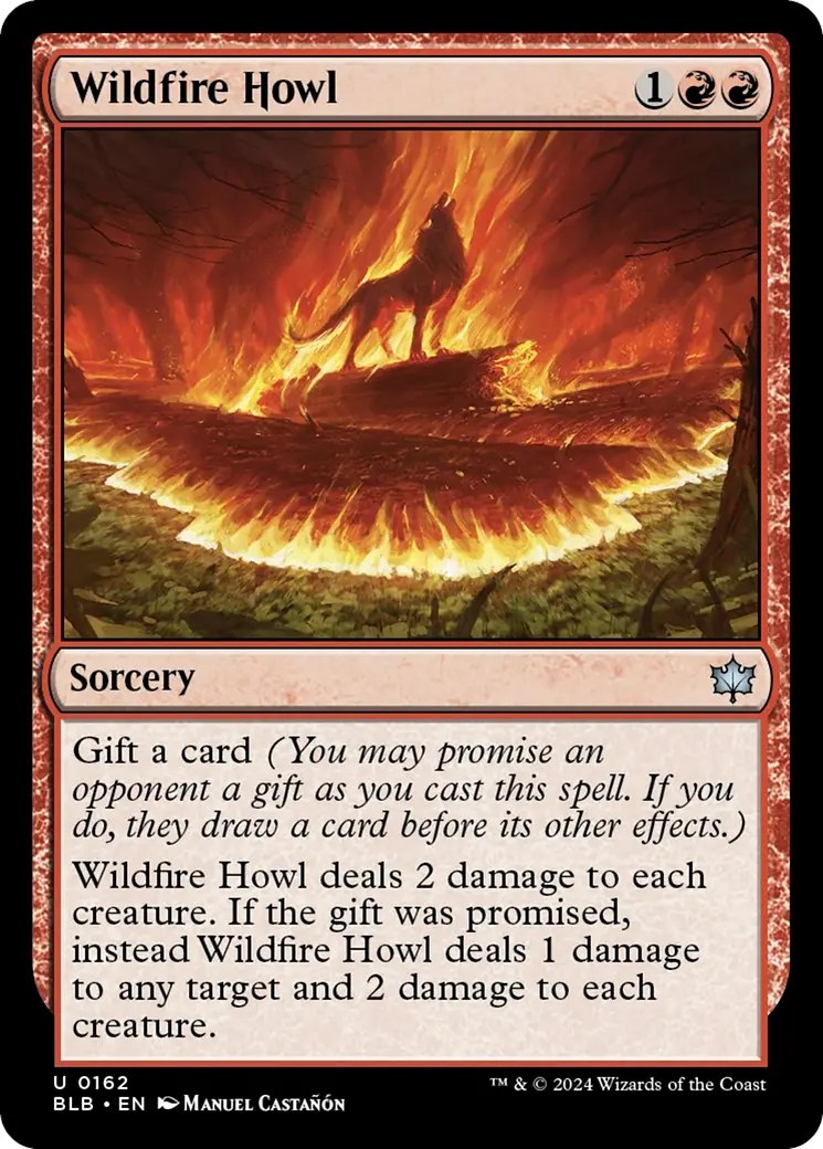 Wildfire Howl [Bloomburrow] 1