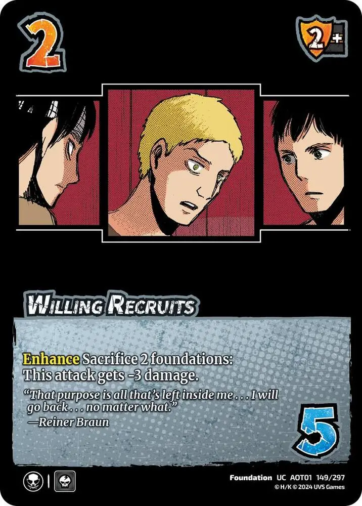 Willing Recruits - Attack On Titan: Battle For Humanity (Aot1) 1