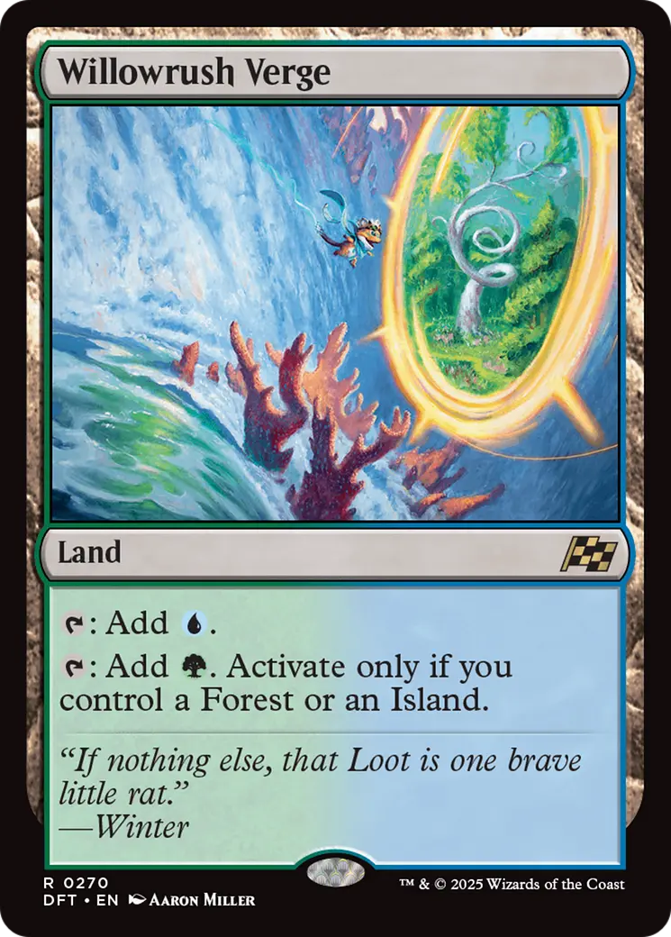 Willowrush Verge [Aetherdrift] 1