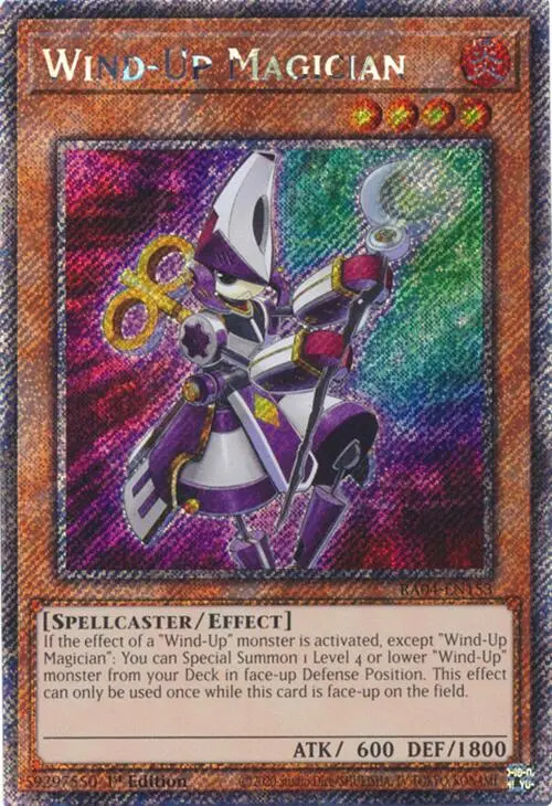 Wind-Up Magician [Ra04-En153] Platinum Secret Rare 1