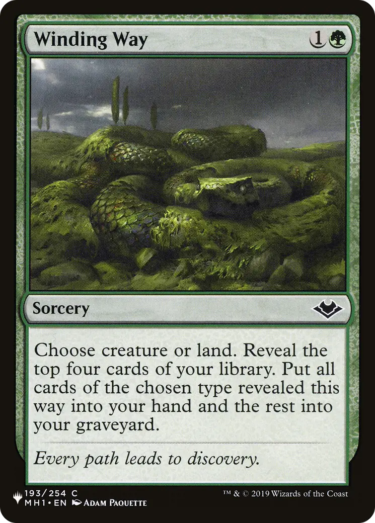 Winding Way [The List] 1