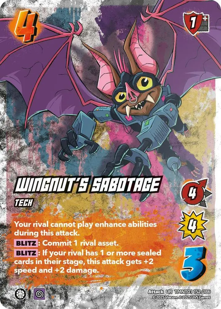 Wingnut's Sabotage - Teenage Mutant Ninja Turtles (Tmnt) 1
