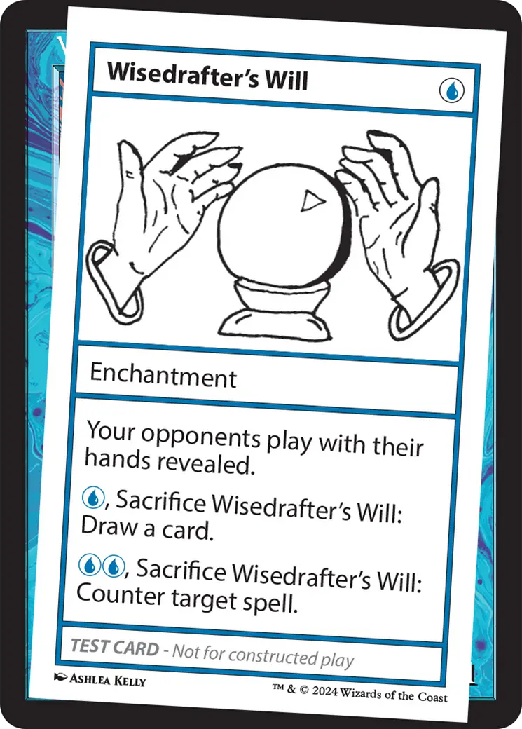 Wisedrafter's Will [Mystery Booster 2 Playtest Cards] 1