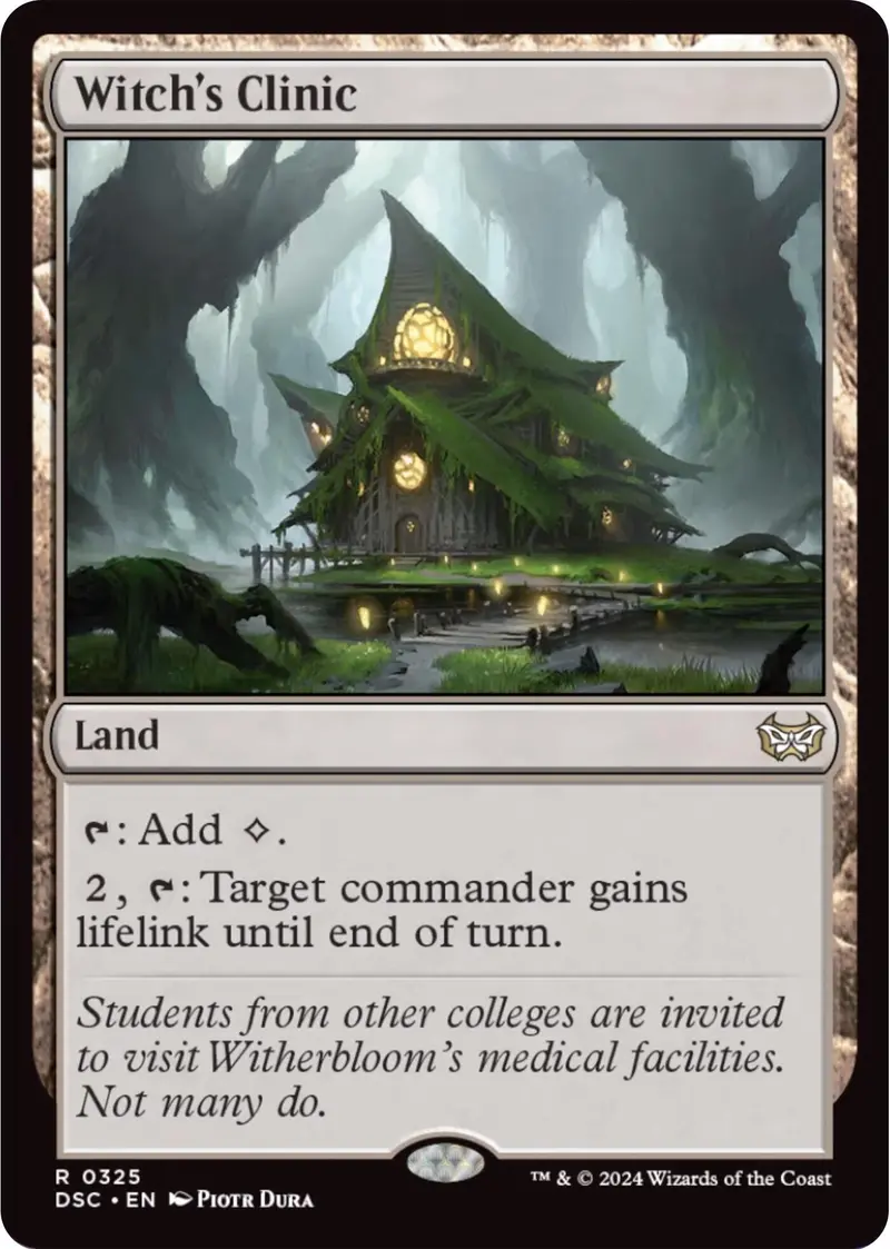 Witch's Clinic [Duskmourn: House Of Horror Commander] 1