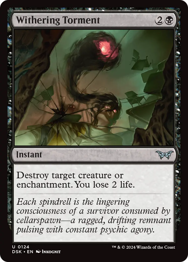 Withering Torment [Duskmourn: House Of Horror] 1