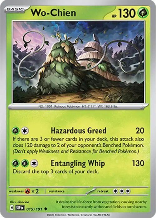 Wo-Chien (015/191) [Scarlet & Violet: Surging Sparks] 1