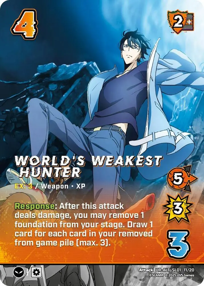 World's Weakest Hunter (Alternate Art) - Sl01 11/20 - Alternate Art Ultra Rare 1