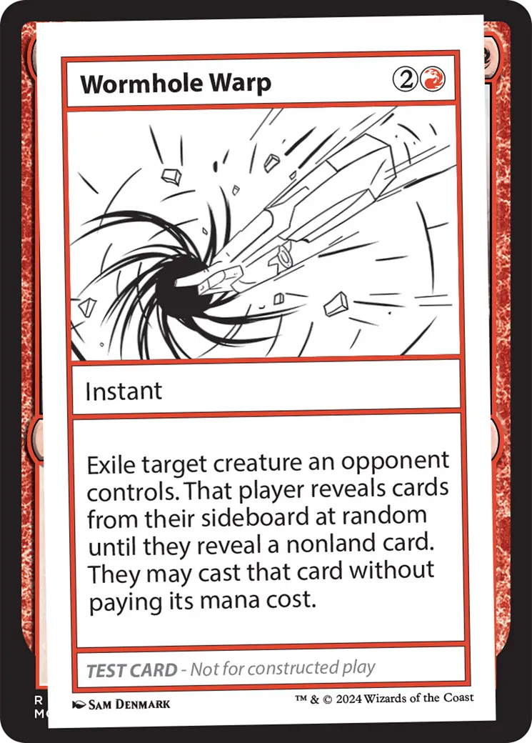 Wormhole Warp [Mystery Booster 2 Playtest Cards] 1