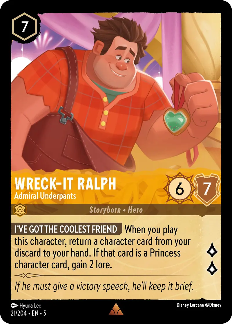 Wreck-It Ralph - Admiral Underpants (21/204) [Shimmering Skies] 1