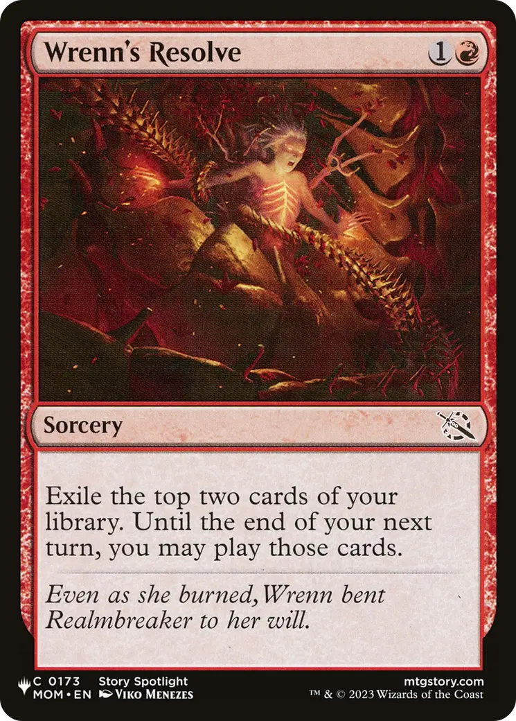 Wrenn's Resolve [The List] 1