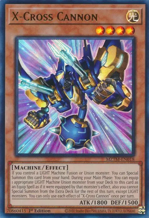X-Cross Cannon [Mztm-En018] Ultra Rare 1