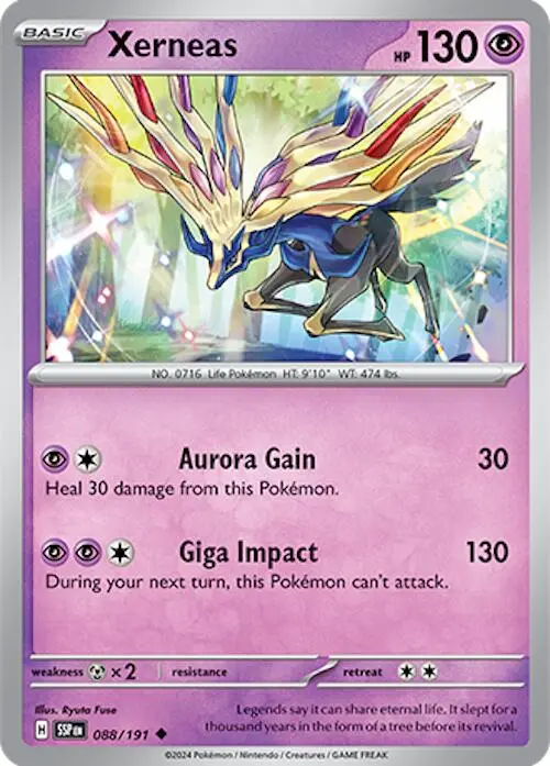 Xerneas (088/191) [Scarlet & Violet: Surging Sparks] 1