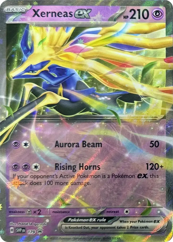 Xerneas Ex (179) [Scarlet & Violet: Black Star Promos] 1