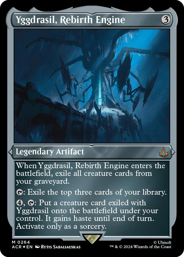 Yggdrasil, Rebirth Engine (Foil Etched) [Assassin's Creed] 1