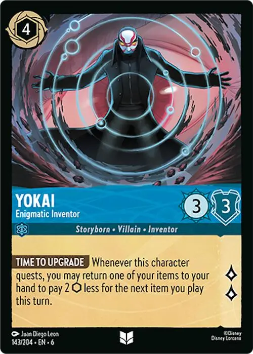 Yokai - Enigmatic Inventor (143/204) [Azurite Sea] 1