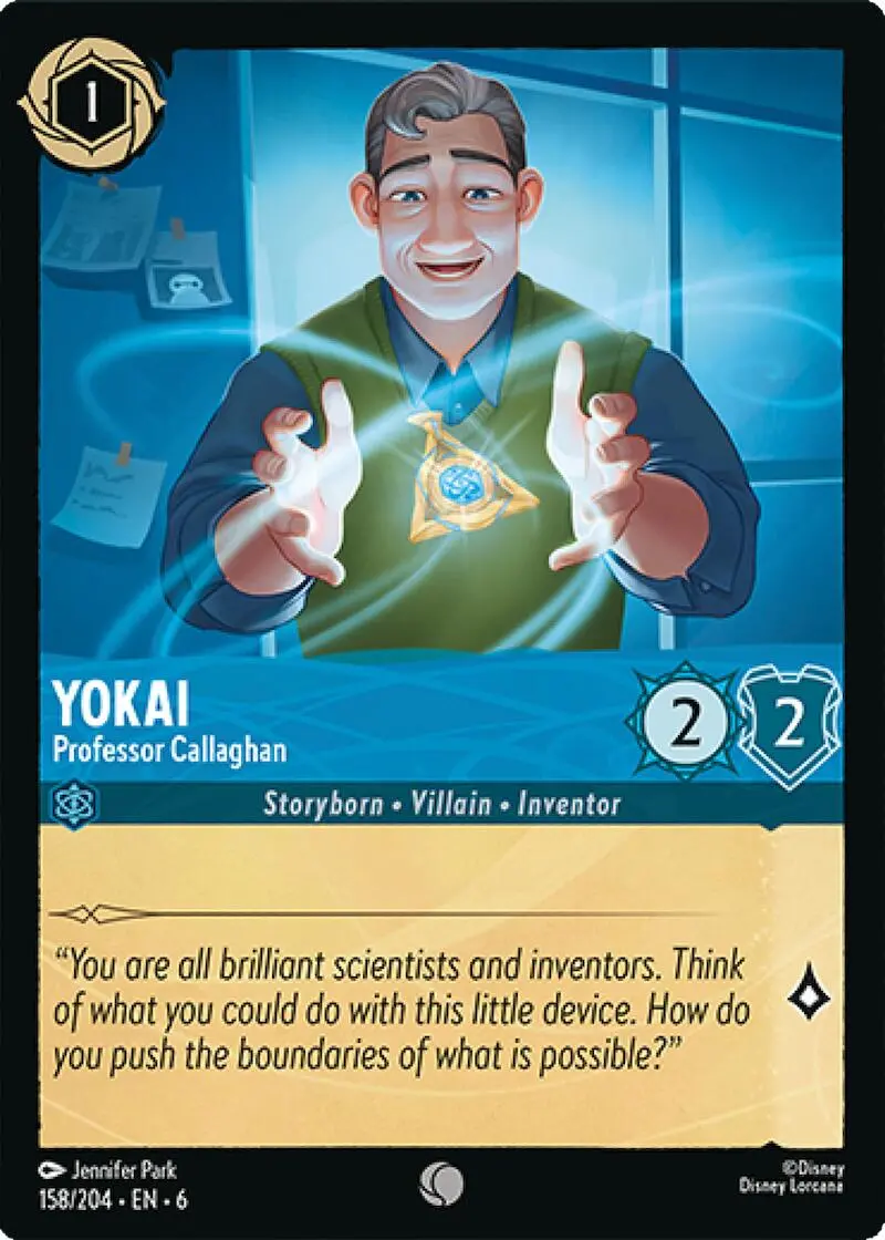 Yokai - Professor Callaghan (158/204) [Azurite Sea] 1